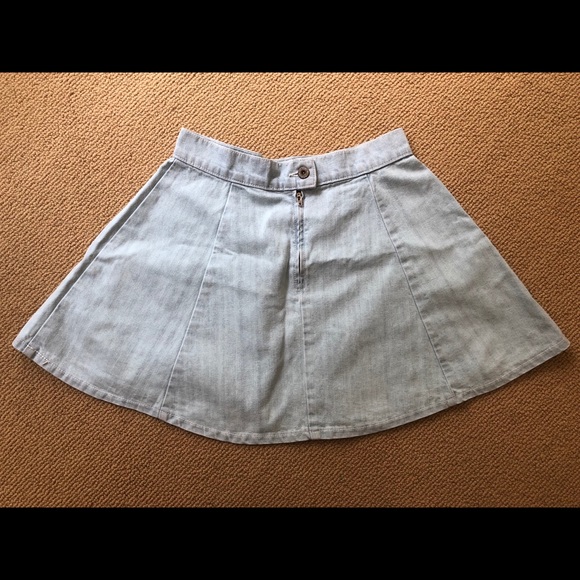 Carmar Light Denim Skater Skirt - Picture 2 of 2